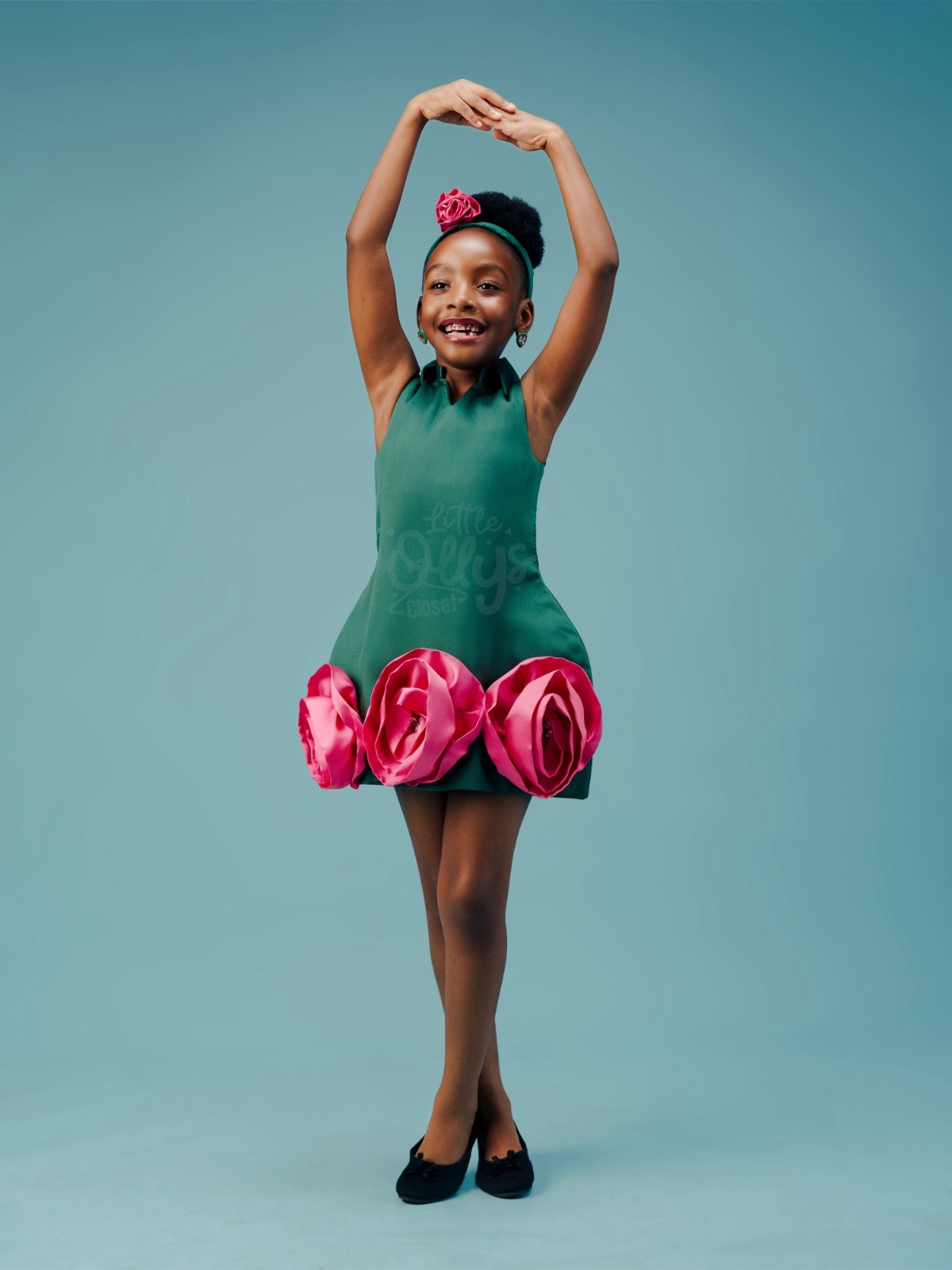 Bubble Gum Flora Dress - Image 3