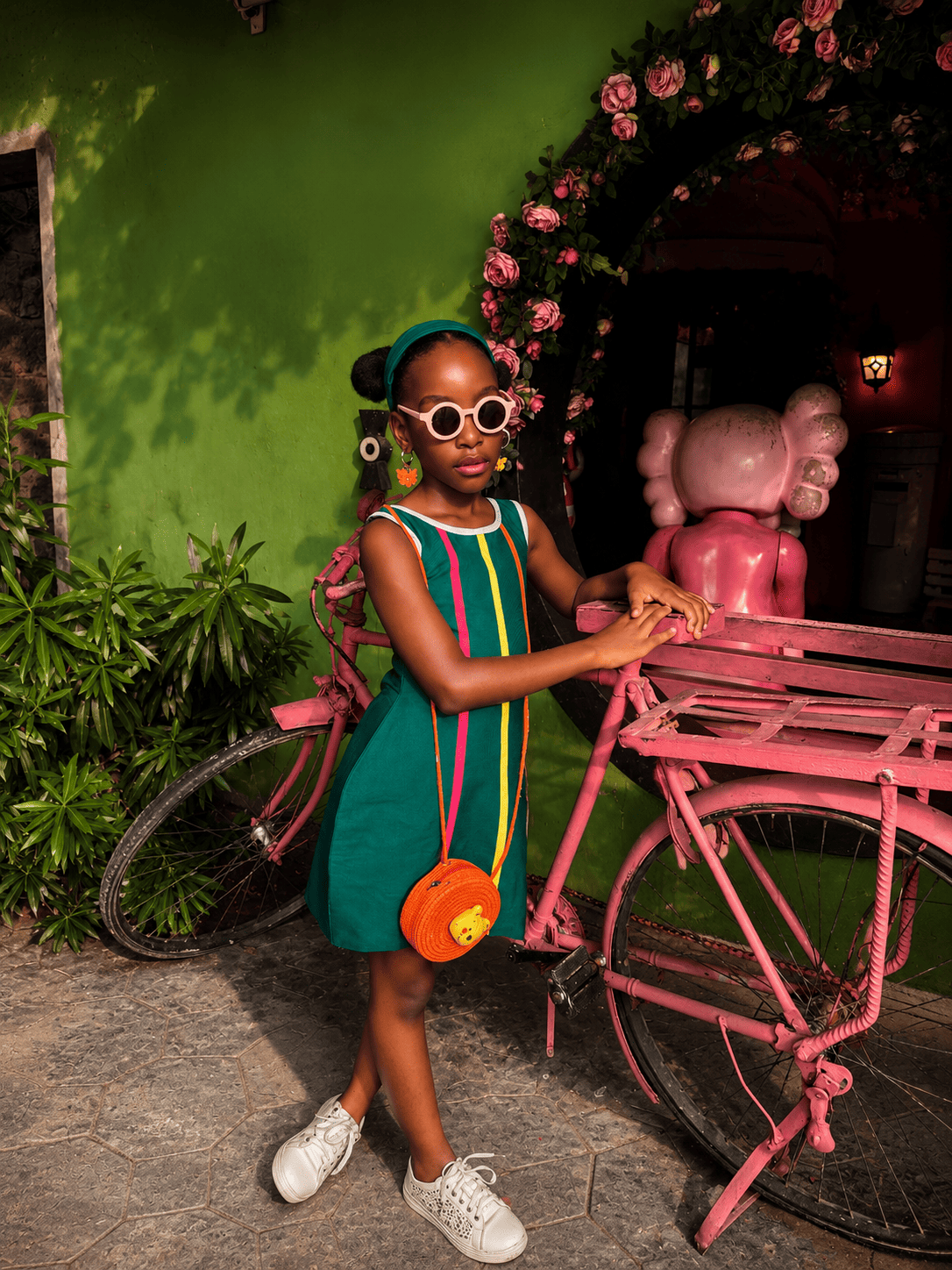 Green Blossom Dress
