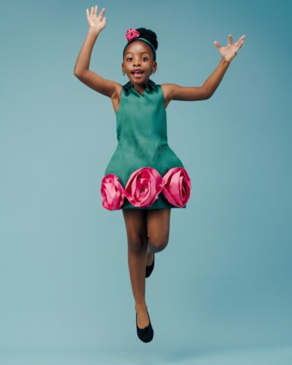 Bubble Gum Flora Dress